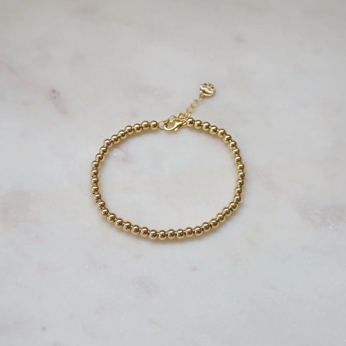 4mm Beaded Bracelet • B044
