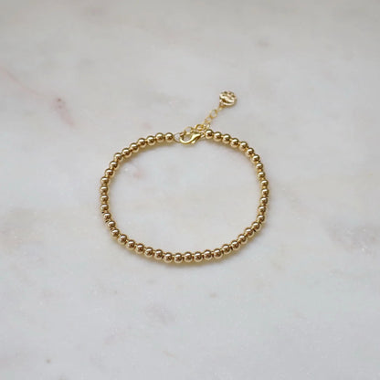 4mm Beaded Bracelet • B044