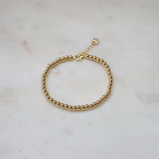 4mm Beaded Bracelet • B044