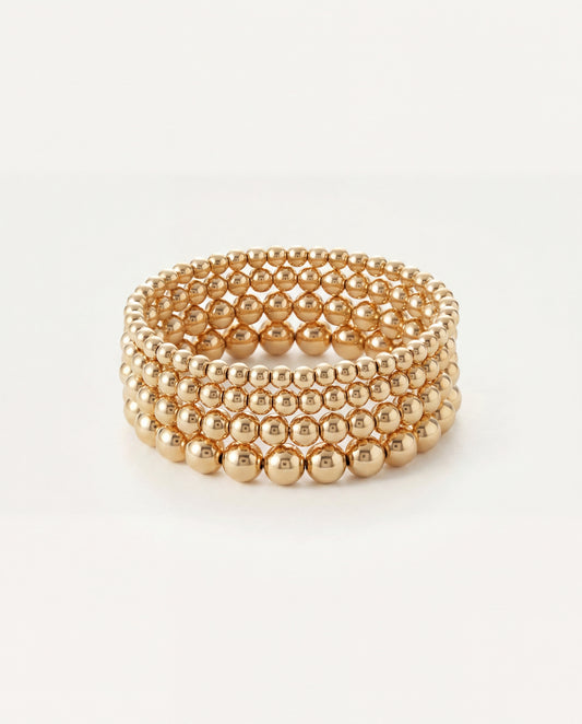 14k Gold Filled Beaded Bracelets • B014