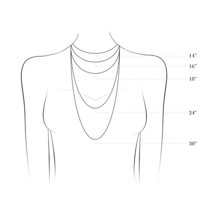 Single Baroque Pearl Necklace • B273