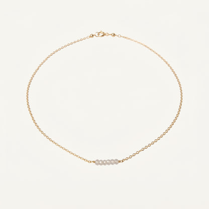 Cubic Zirconia Nugget Necklace