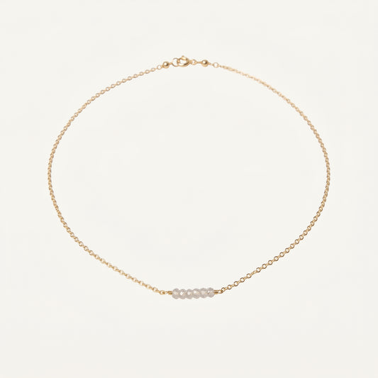 Cubic Zirconia Nugget Necklace