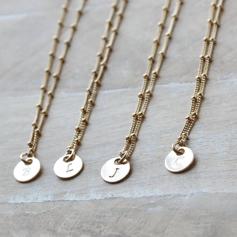 Satellite Engravable Necklace • B076