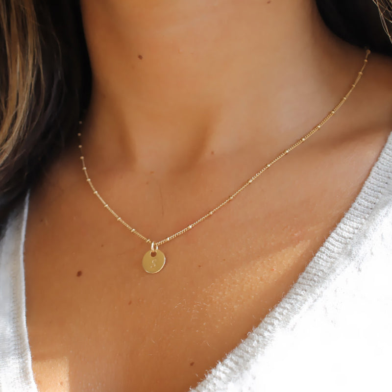 Gold Satellite Necklace