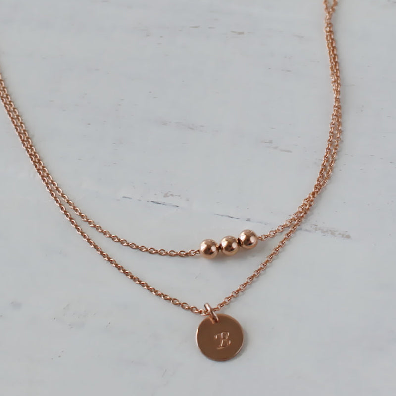 Layering Bar and Disc Necklace - Shop For Layering Bar and Disc Necklace  Online | HotMixCold