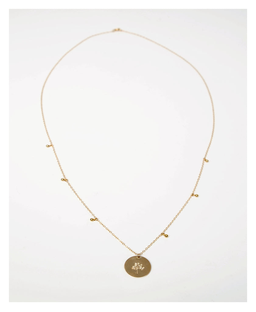 Tree of Life Gold Necklace • B279