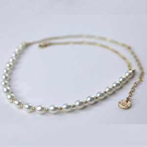 Freshwater Pearls Beaded Necklace • B300