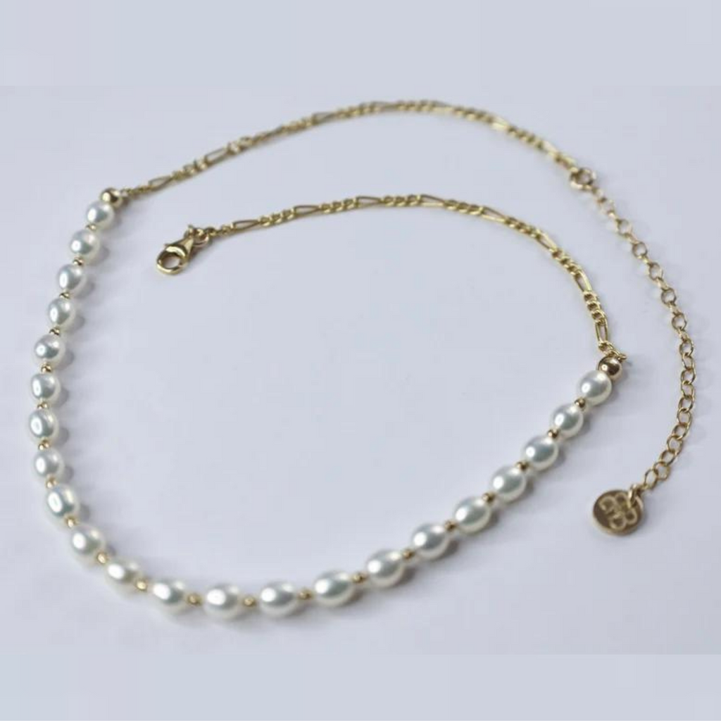 Freshwater Pearls Beaded Necklace • B300