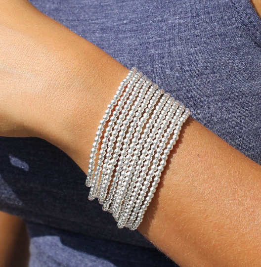 Stackable Beaded Bracelet • B022