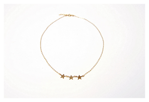 Gold Star Necklace • B262