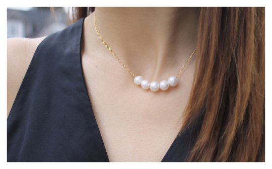 Chunky Pearl Necklace • B268