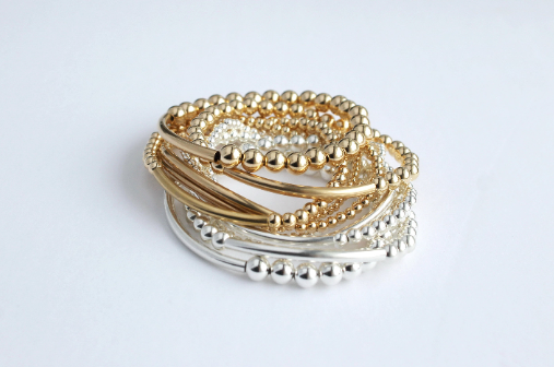 Beaded Tube Bracelet • B269