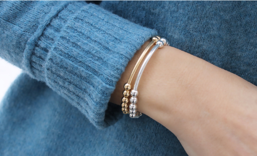 Beaded Tube Bracelet • B269