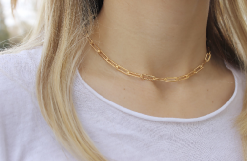 Paperclip Chain Necklace