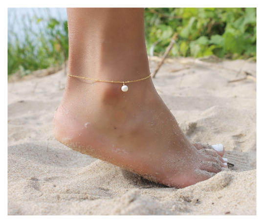 Pearl Satellite Chain Anklet