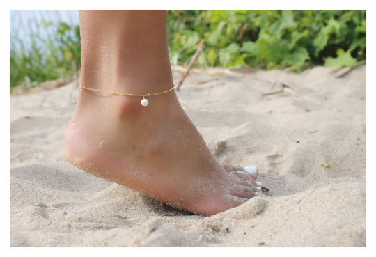 Pearl Satellite Anklet • B278